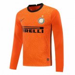 Maillot Inter Milan ML Gardien 2020 2021 Orange