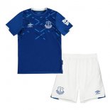 Maillot Everton Domicile Enfant 2019 2020 Azul Blanc