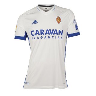 Thailande Maillot Real Zaragoza Domicile 2020 2021 Blanc