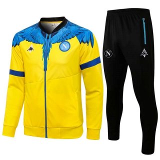 Survetement Naples 2021 2022 Jaune Bleu Survetement Naples 2021 2022 Jaune Bleu