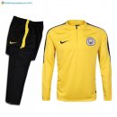 Survetement Manchester City 2017 2018 Jaune