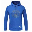 Sweat Shirt Capuche Manchester City 2020 2021 Bleu Marine