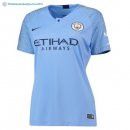 Maillot Manchester City Domicile Femme 2018 2019 Bleu