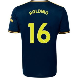 Maillot Arsenal NO.16 Holding Third 2019 2020 Bleu Maillot Arsenal NO.16 Holding Third 2019 2020 Bleu