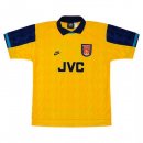 Maillot Arsenal Third Retro 1994 1996 Jaune