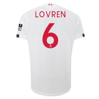 Maillot Liverpool NO.6 Lovren Exterieur 2019 2020 Blanc