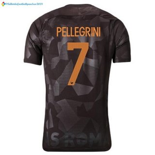 Maillot AS Roma Third Pellegrini 2017 2018 Maillot AS Roma Third Pellegrini 2017 2018