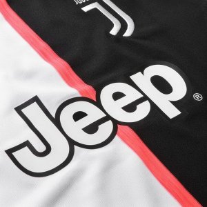 Thailande Maillot Juventus Domicile 2019 2020 Blanc Noir