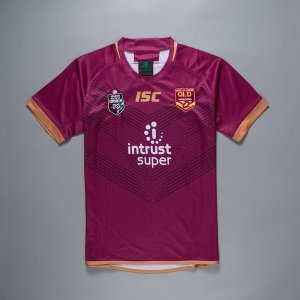 Maillot QLD Maroons 2018 Rouge