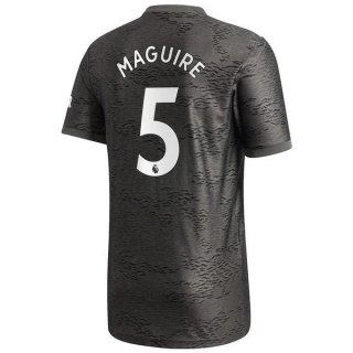 Maillot Manchester United NO.5 Maguire Exterieur 2020 2021 Noir