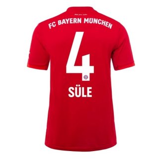 Maillot Bayern Munich NO.4 Sule Domicile 2019 2020 Rouge Maillot Bayern Munich NO.4 Sule Domicile 2019 2020 Rouge