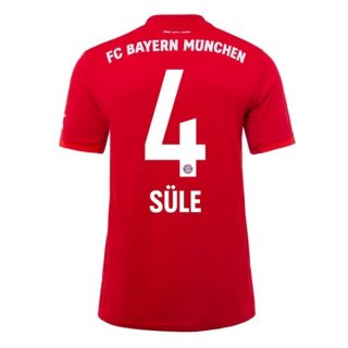 Maillot Bayern Munich NO.4 Sule Domicile 2019 2020 Rouge