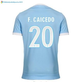 Maillot Lazio Domicile F.Caicedo 2017 2018