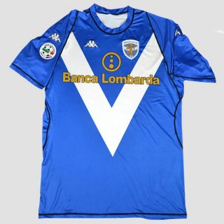 Maillot Brescia Calcio Domicile Retro 2003 2004 Bleu Maillot Brescia Calcio Domicile Retro 2003 2004 Bleu