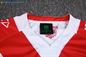 Maillot Rugby St. George Illawarra Dragons NRL Domicile 2016 2017