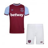 Maillot West Ham United Domicile Enfant 2020 2021 Rouge