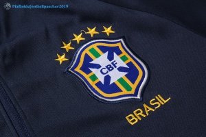 Survetement Brésil 2018 Bleu