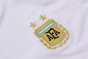 Maillot Entrainement Argentine Ensemble Complet 2018 Blanc