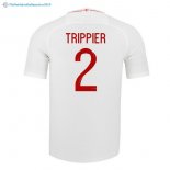 Maillot Angleterre Domicile Trippier 2018 Blanc