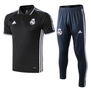 Polo Ensemble Complet Real Madrid 2019 2020 Noir Polo Ensemble Complet Real Madrid 2019 2020 Noir