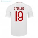 Maillot Angleterre Domicile Sterling 2018 Blanc