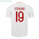 Maillot Angleterre Domicile Sterling 2018 Blanc