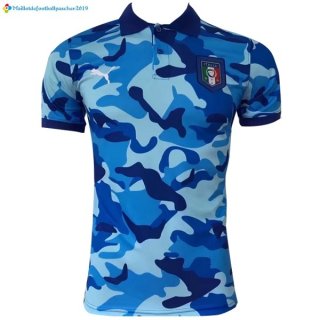 Polo Italie 2017 Bleu Clair