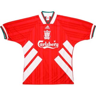Maillot Liverpool Domicile Retro 1993 1995 Rouge Maillot Liverpool Domicile Retro 1993 1995 Rouge