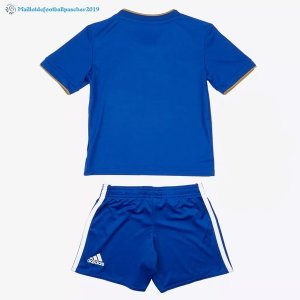 Maillot Leicester City Domicile Ensemble De Enfant 2018 2019 Bleu