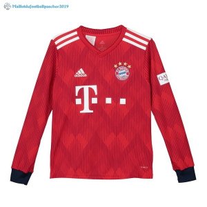 Bayern Munich Domicile ML Enfant 2018 2019 Rouge