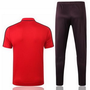 Polo Paris Saint Germain Ensemble Complet 2020 2021 Rouge Noir