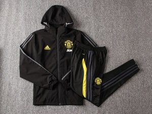 Coupe Vent Manchester United Ensemble Complet 2019 2020 Noir