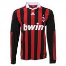 Maillot AC Milan Domicile ML Retro 2009/2010 Rouge