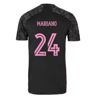 Maillot Real Madrid Third NO.24 Mariano 2020 2021 Noir Maillot Real Madrid Third NO.24 Mariano 2020 2021 Noir