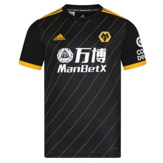 Maillot Wolves Exterieur 2019 2020 Negro Maillot Wolves Exterieur 2019 2020 Negro