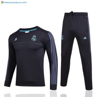 Survetement Real Madrid 2017 2018 Noir Vert