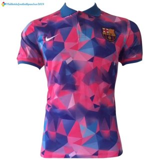 Polo Barcelona 2017 2018 Rose Bleu