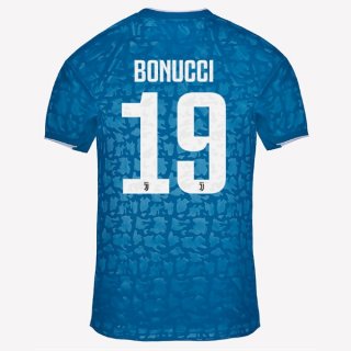 Maillot Juventus NO.19 Bonucci Third 2019 2020 Bleu Maillot Juventus NO.19 Bonucci Third 2019 2020 Bleu