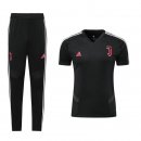 Entrainement Juventus Ensemble Complet 2019 2020 Noir Rose