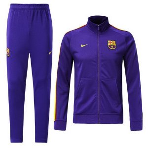 Survetement Barcelona 2018 2019 Purpura Jaune