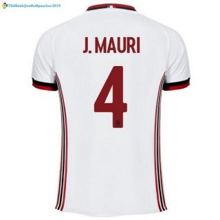 Maillot Milan Exterieur J.Mauri 2017 2018 Maillot Milan Exterieur J.Mauri 2017 2018