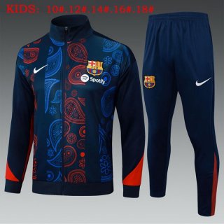 Enfant Survetement Barcelone 2025-2026 Bleu Rouge Enfant Survetement Barcelone 2025-2026 Bleu Rouge