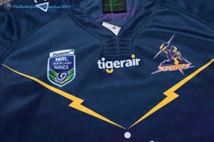 Maillot Rugby Melbourne Storm Auckland 9's 2017 2018 Bleu