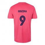 Maillot Real Madrid Exterieur NO.9 Benzema 2020 2021 Rose