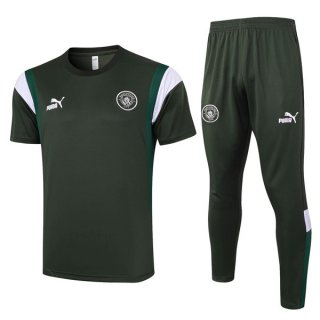 Thailande Maillot Manchester City Ensemble Complet 2024 Vert