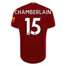 Maillot Liverpool NO.15 Chamberlain Domicile 2019 2020 Rouge