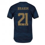 Maillot Real Madrid NO.21 Brahim Exterieur 2019 2020 Bleu