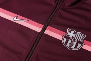Survetement Barcelona 2018 2019 Rouge Rose