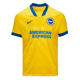 Thailande Maillot Brighton Exterieur 2020 2021 Jaune