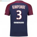 Maillot Paris Saint Germain Domicile Kimpembe 2017 2018